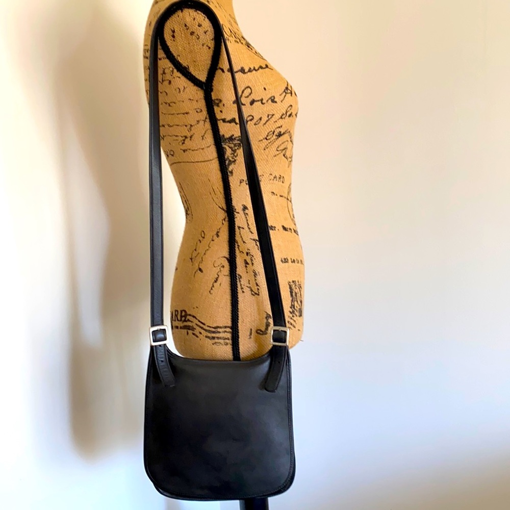 Coach Vintage Slim Hippie Flap Leather crossbody